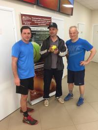 Бронзовый призёр турнира Юрий Хроменков(слева) и Ломагин Никита(справа)